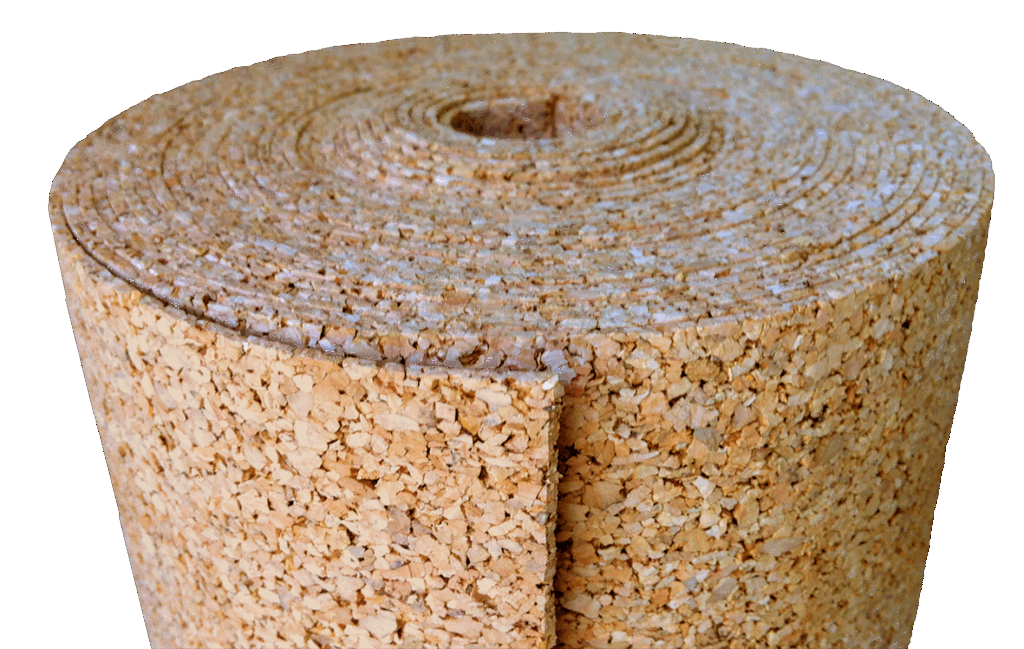 Rouleau de SempaFloor L, produit d'isolation thermique et phonique pour sol en matière naturelle et recyclable