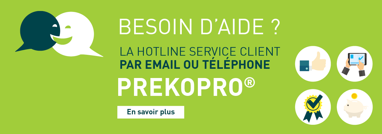 Besoin d’aide ou une question sur les produits d’isolation thermique, phonique et d’absorption acoustique. Contactez PREKOPRO, la hotline client de Sempatap.